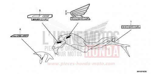 MARQUE CB650RAK de 2019